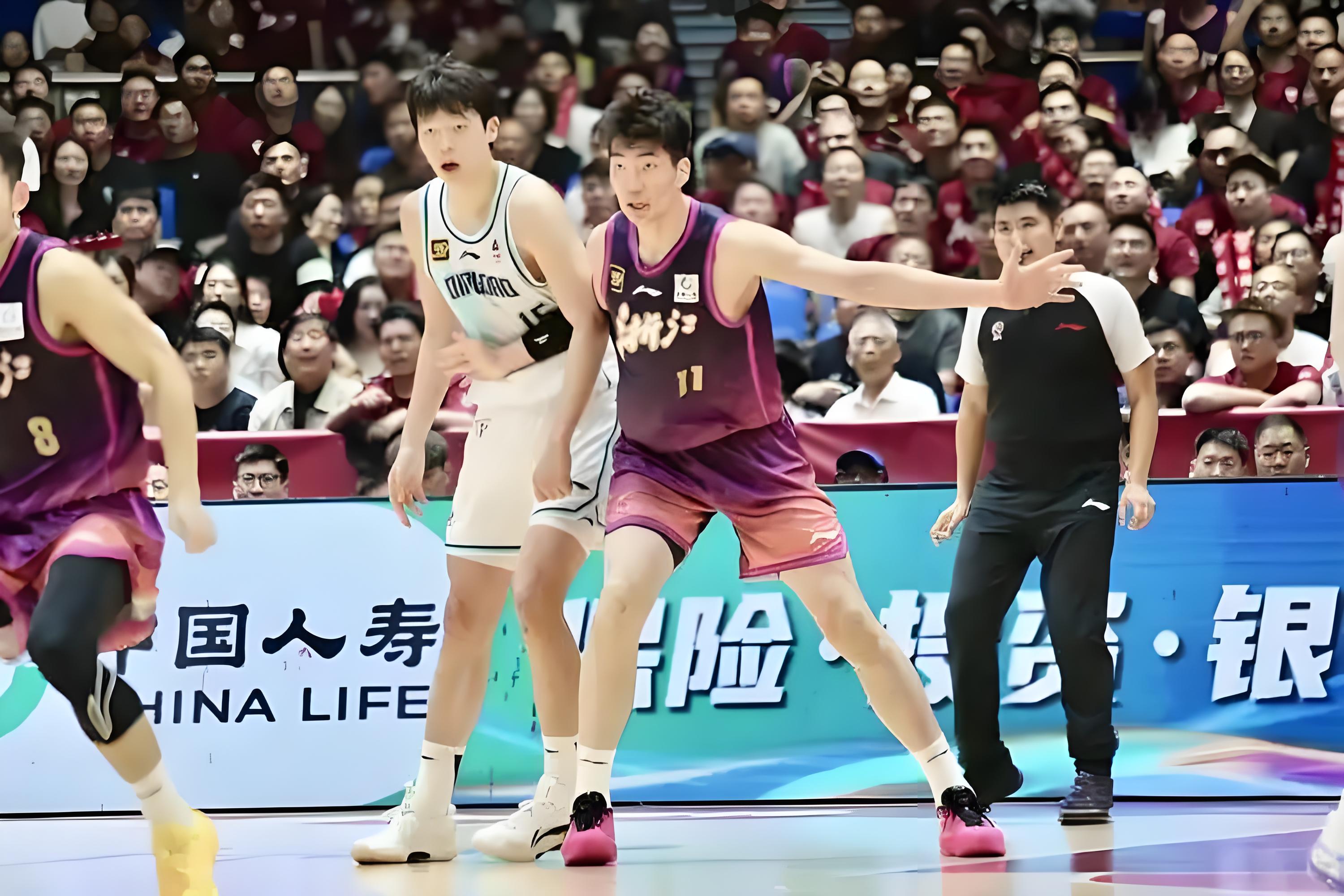 浙江男篮在今日比赛中击败湖南花季队 